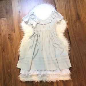 BETSY JOHNSON BABY SILK DRESS SIZE 2